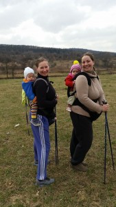 Babahordozó anyukáknak nordic walking